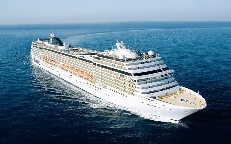 MSC Cruise Depating Durban FOR Reunion & Mauritius